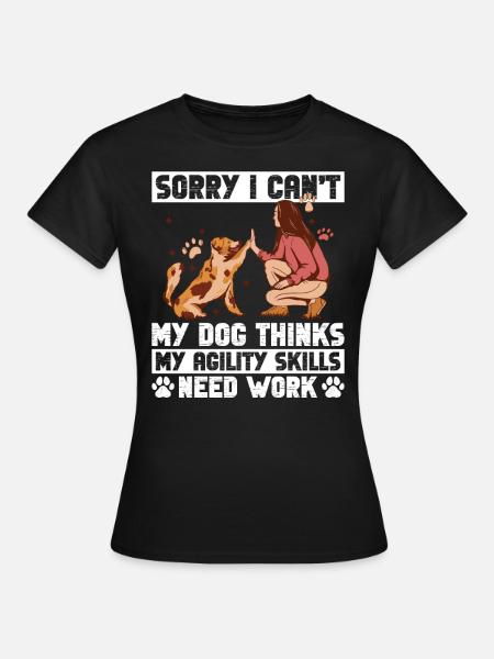 Hunde-agility-design Für Hunde-agility-training - Frauen T-Shirt - Schwarz
