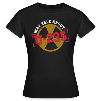 Kernkraftwerk Und Kerntechnik - Frauen T-Shirt - Schwarz - Vorne - AI Model Female 172 dark (172cm)