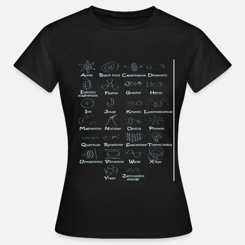 nerd - T-skjorte for kvinner - svart