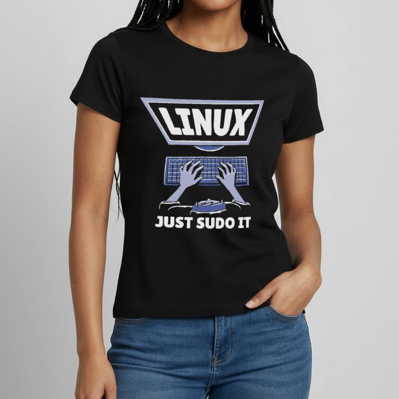Linux Software Open Source Programmieren Programmi Frauen T-Shirt
