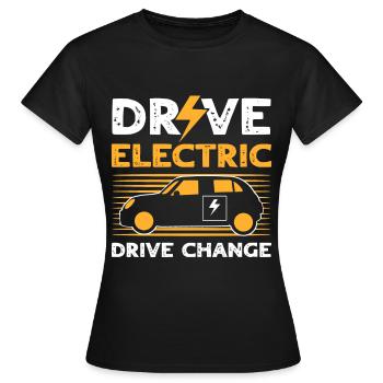 Énergie renouvelable Énergie renouvelable Grand fan - T-shirt Femme - noir - Devant - AI Model Female 172 dark (172cm)
