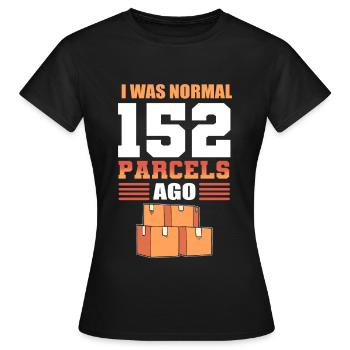 Travailleurs des postes Facteurs Postes - T-shirt Femme - noir - Devant - AI Model Female 172 dark (172cm)