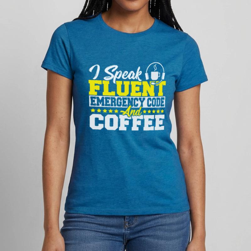 Fire Dispatch Dispatch Thin Yellow Line Fire Women's T-Shirt