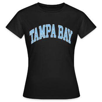 Tampa Bay - Women's T-Shirt - black - Front - AI Model Female 172 dark (172cm)