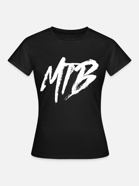 MTB Mountainbike Mountain Bike - Women's T-Shirt - black