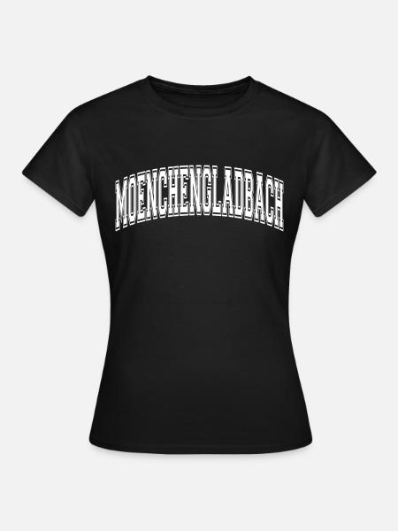 Mönchengladbach - Frauen T-Shirt - Schwarz