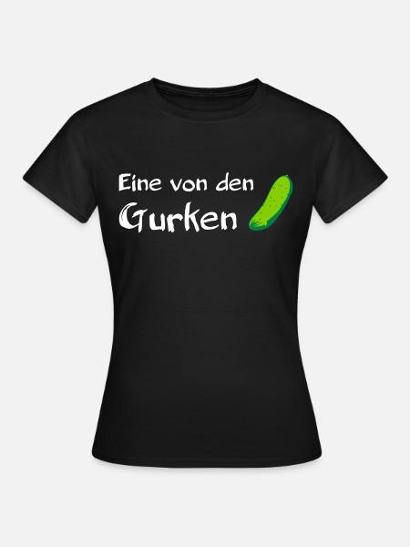 Eine von den Gurken 2 - Frauen T-Shirt - Schwarz