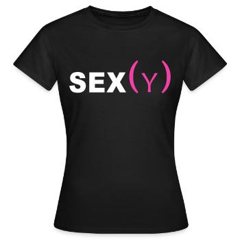 Sexy - Frauen T-Shirt - Schwarz - Vorne - AI Model Female 172 dark (172cm)