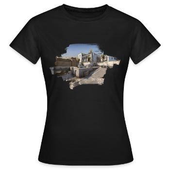 DUST2 ONLY - Frauen T-Shirt - Schwarz - Vorne - AI Model Female 172 dark (172cm)