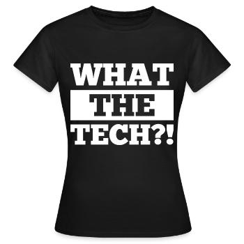 Was der Techniker?! Angebot für einen - Frauen T-Shirt - Schwarz - Vorne - AI Model Female 172 dark (172cm)