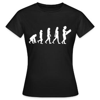 Ingénieur - T-shirt Femme - noir - Devant - AI Model Female 172 dark (172cm)
