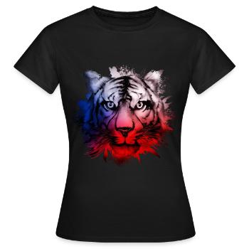 Czech Republic - Women's T-Shirt - black - Front - AI Model Female 172 dark (172cm)
