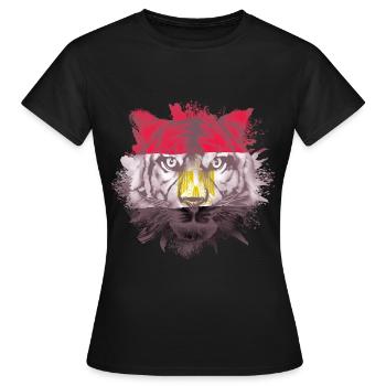 Ägypten - Frauen T-Shirt - Schwarz - Vorne - AI Model Female 172 dark (172cm)