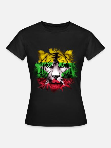 Myanmar - Frauen T-Shirt - Schwarz