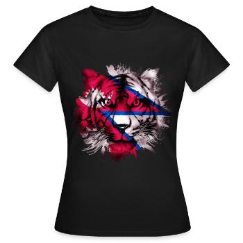 Nepal - Frauen T-Shirt - Schwarz - Vorne - AI Model Female 172 dark (172cm)