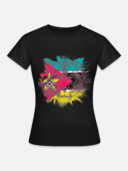 Mosambik - Frauen T-Shirt - Schwarz