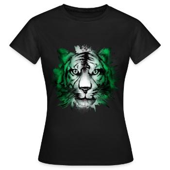 Nigéria - T-shirt Femme - noir - Devant - AI Model Female 172 dark (172cm)