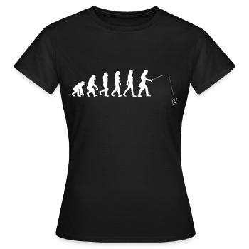 Anglerine - T-shirt Femme - noir - Devant - AI Model Female 172 dark (172cm)