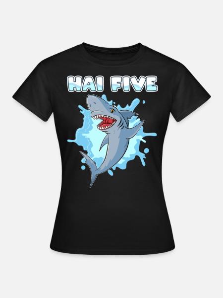 Shark Five Shark - Women's T-Shirt - black