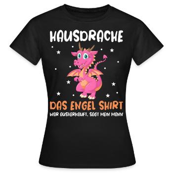 Offizieller Hausdache für Freundin Ehefrau - Frauen T-Shirt - Schwarz - Vorne - AI Model Female 172 dark (172cm)