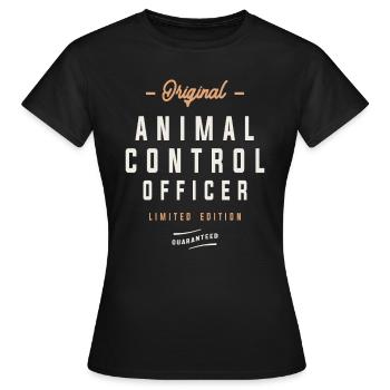 Autorité de contrôle des animaux - T-shirt Femme - noir - Devant - AI Model Female 172 dark (172cm)