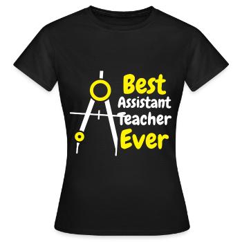 Teacher Teacher Training School Learning Primary School - Women's T-Shirt - black - Front - AI Model Female 172 dark (172cm)