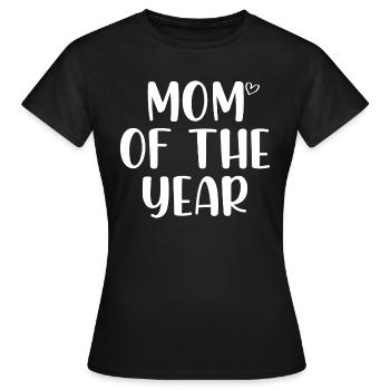 Maman de l’année - T-shirt Femme - noir - Devant - AI Model Female 172 dark (172cm)