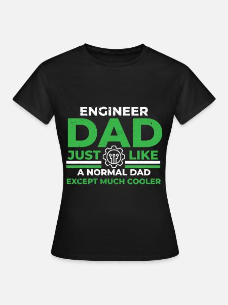 Ingenieur Techniker Technisches System - Frauen T-Shirt - Schwarz