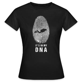 Weihnachtsgeschenk Taucher - Frauen T-Shirt - Schwarz - Vorne - AI Model Female 172 dark (172cm)