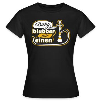 Shisha Cadeau - T-shirt Femme - noir - Devant - AI Model Female 172 dark (172cm)