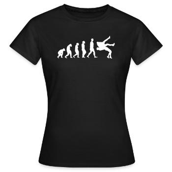 Lutteurs lutteurs évolution lutteurs lutteurs - T-shirt Femme - noir - Devant - AI Model Female 172 dark (172cm)
