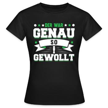 Tischfussball - Frauen T-Shirt - Schwarz - Vorne - AI Model Female 172 dark (172cm)
