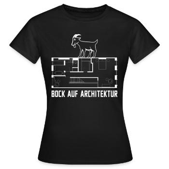 Architektur - Frauen T-Shirt - Schwarz - Vorne - AI Model Female 172 dark (172cm)