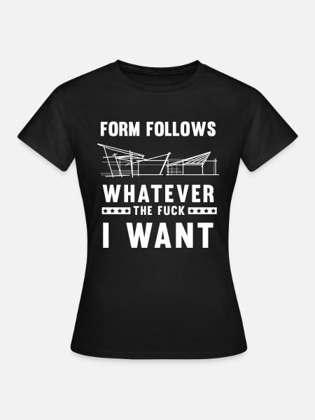Architektur - Frauen T-Shirt - Schwarz