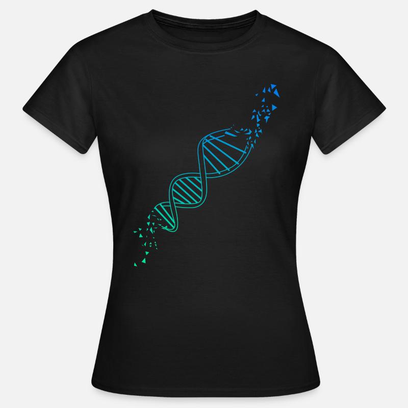 DNA double helix - Women's T-Shirt - black