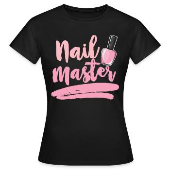 Maître des ongles - T-shirt Femme - noir - Devant - AI Model Female 172 dark (172cm)