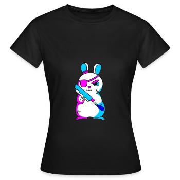 Pastel Gothic - Women's T-Shirt - black - Front - AI Model Female 172 dark (172cm)