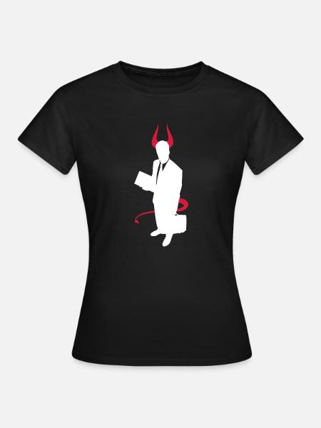 Business Devil - Women's T-Shirt - black