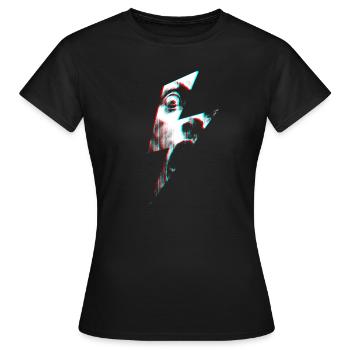 Flashed Redshift - Women's T-Shirt - black - Front - AI Model Female 172 dark (172cm)