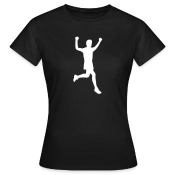 coureur - T-shirt Femme - noir - Devant - AI Model Female 172 dark (172cm)