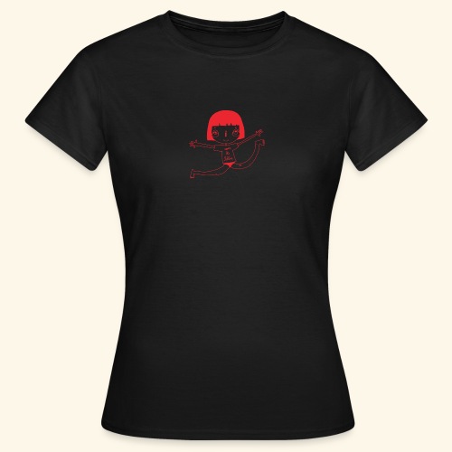 logo happy - T-shirt Femme