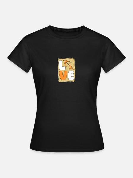 Fechter Fechten - Frauen T-Shirt - Schwarz