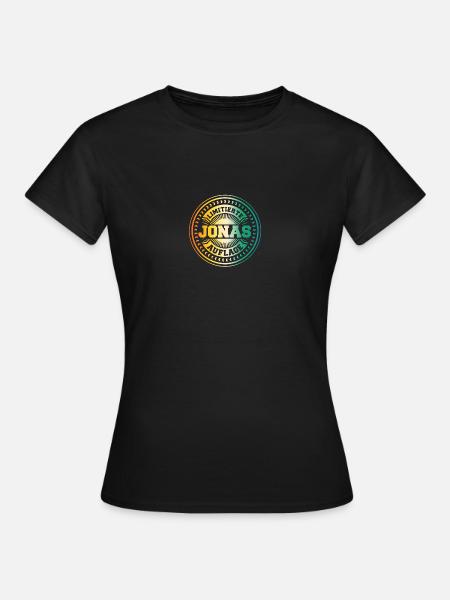 Jonas - Frauen T-Shirt - Schwarz