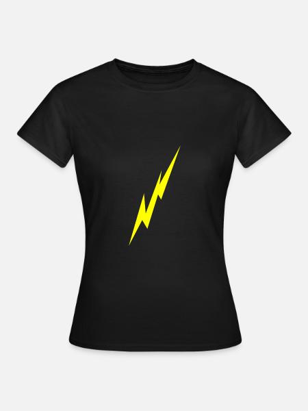 Éclair - T-shirt Femme - noir