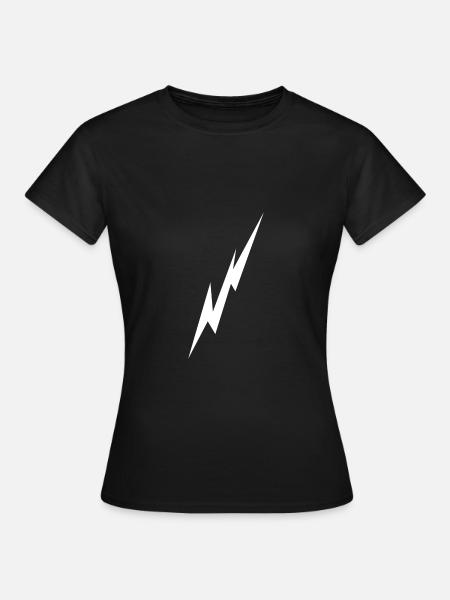 Blitz - Frauen T-Shirt - Schwarz