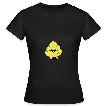 Kack - Frauen T-Shirt - Schwarz - Vorne - AI Model Female 172 dark (172cm)