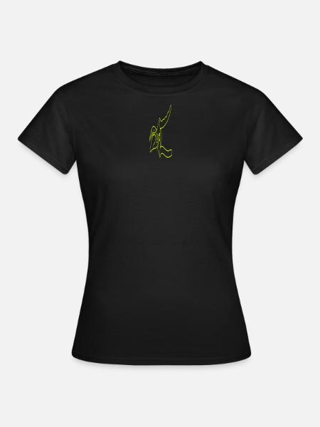 Gartenschere Rosenschere - Frauen T-Shirt - Schwarz