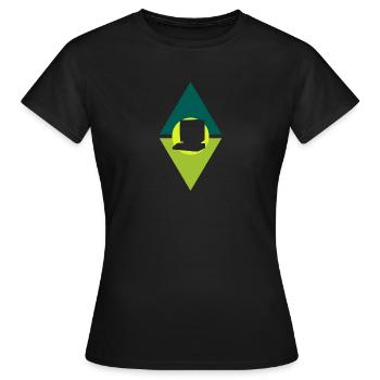 Computer Informatik Computer - Frauen T-Shirt - Schwarz - Vorne - AI Model Female 172 dark (172cm)