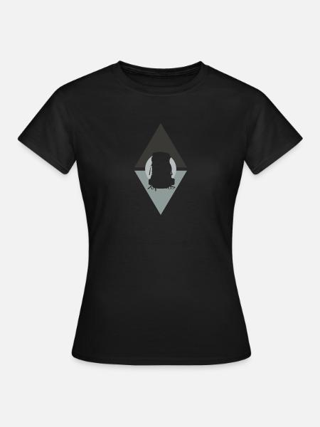 Backpacker Pilger Backpacker - Frauen T-Shirt - Schwarz