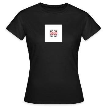 Hustle - Frauen T-Shirt - Schwarz - Vorne - AI Model Female 172 dark (172cm)